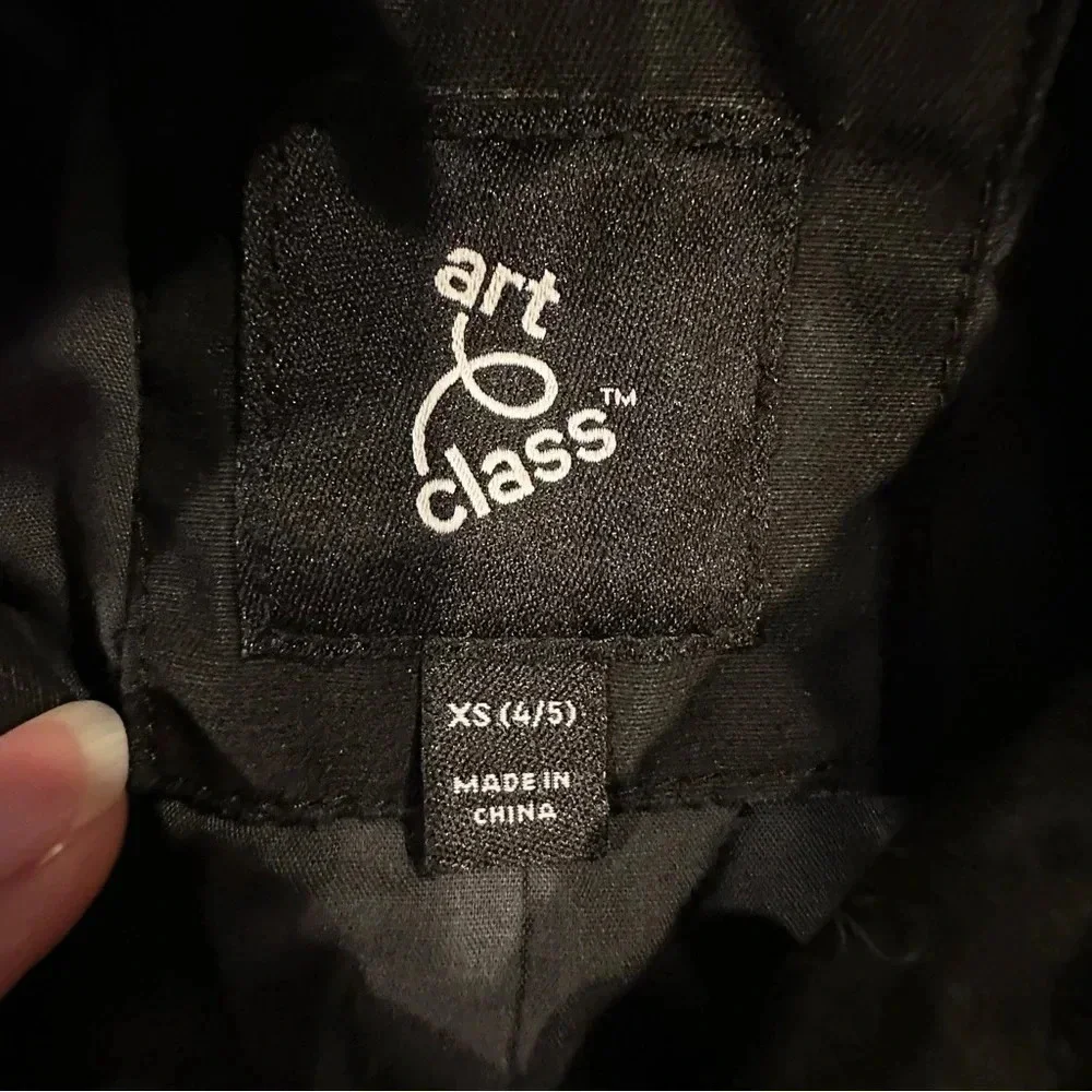 Art Class Black & Navy Cotton Jacket size XS (4/5)